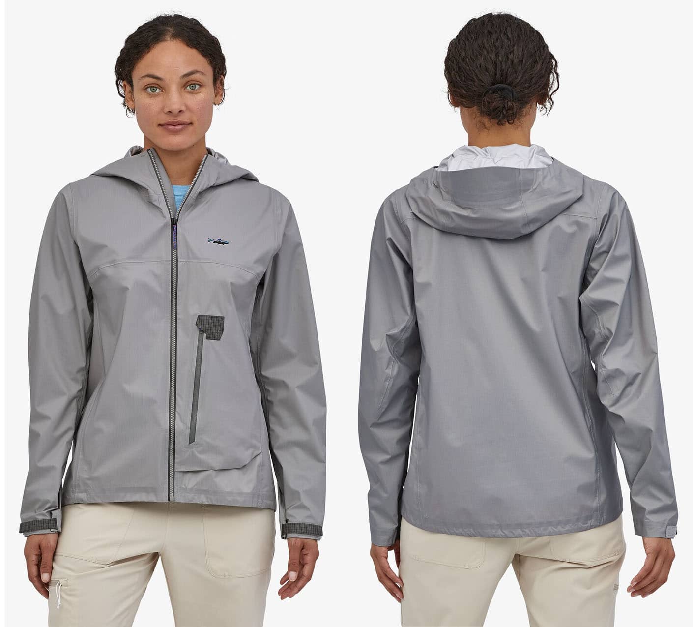This minimalist go-everywhere jacket is breathable and waterproof to keep you dry and comfy
