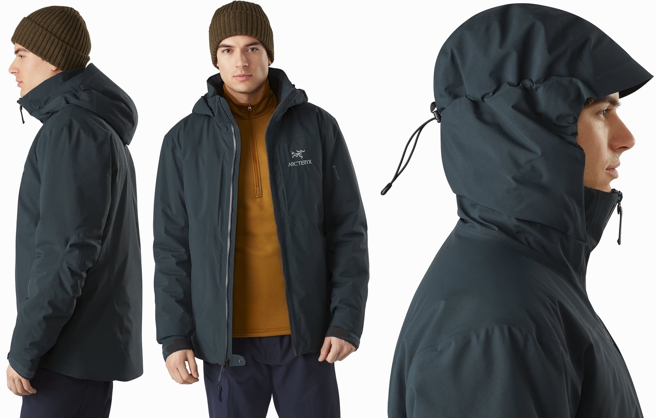 The warmest fully waterproof rain jacket in the Arc'teryx Essentials collection