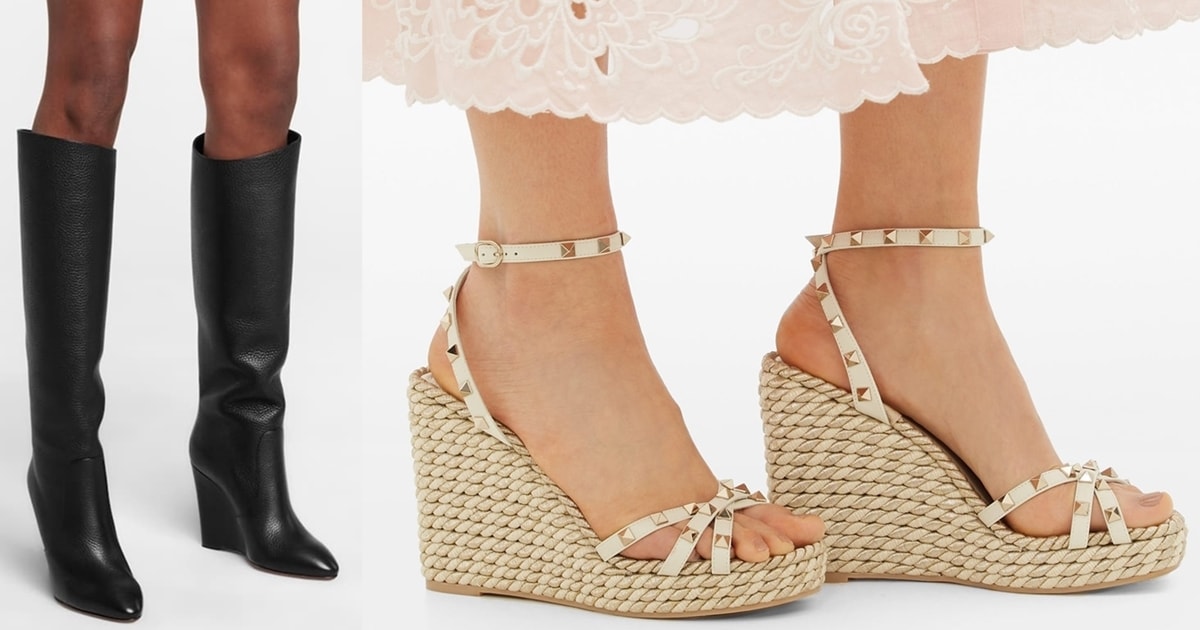 Types of wedges shoes