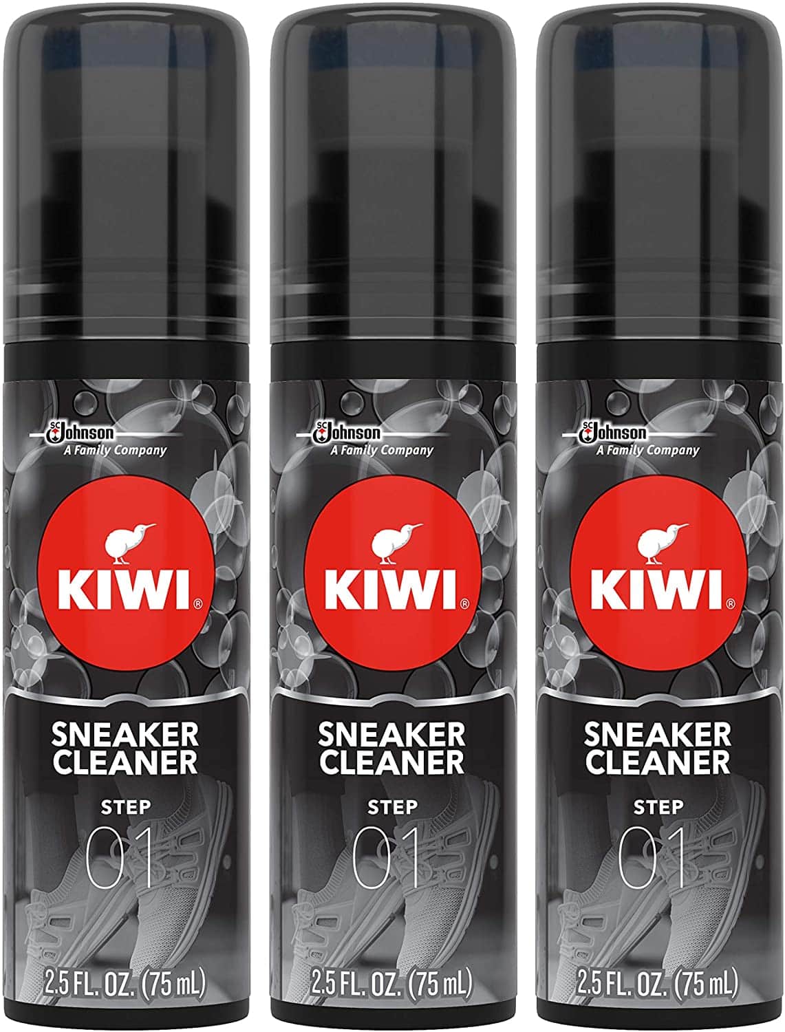 Extend the life of your shoes with KIWI's Sneaker Cleaner, which is perfect for removing marks, dirt, salt and stains