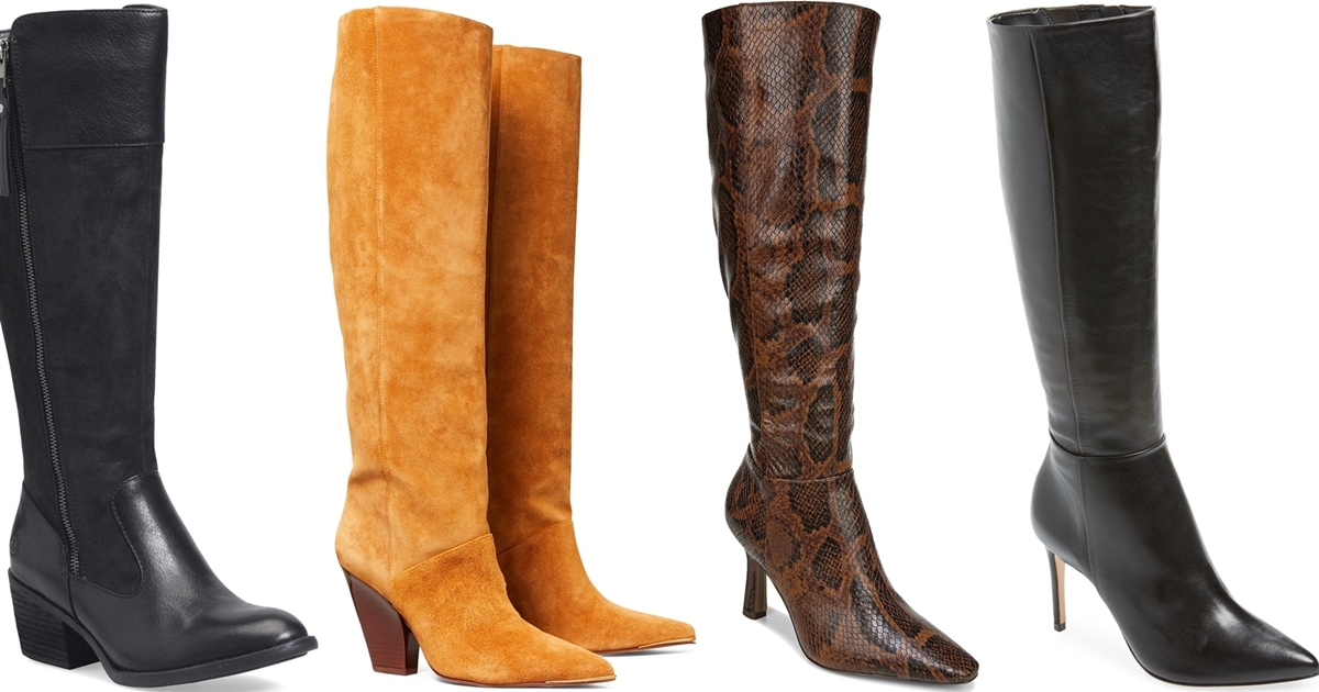 types of knee high boots