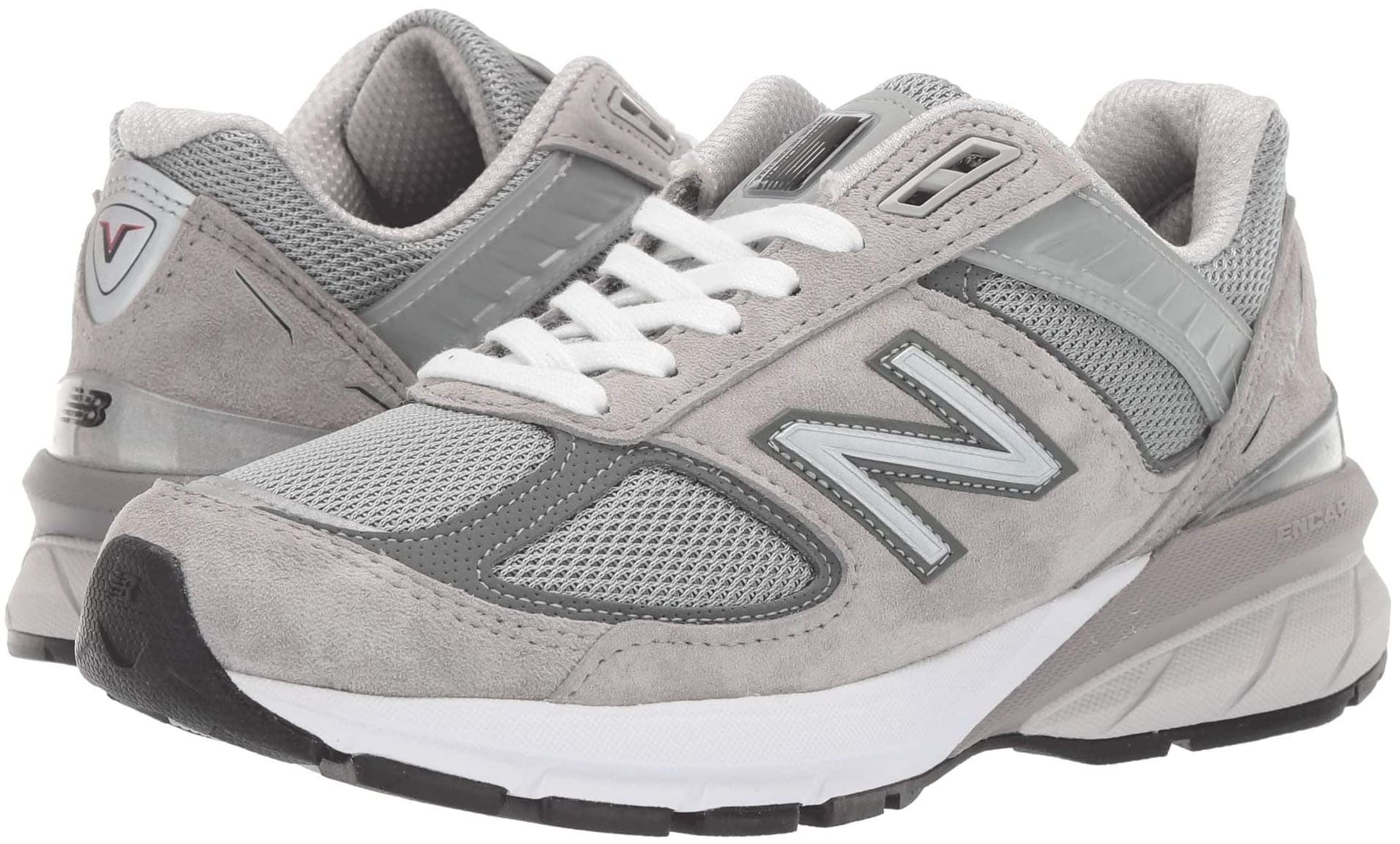 The New Balance Made in US 990v5 has ENCAP midsole cushioning for all-day comfort and support