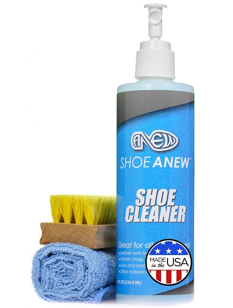 blue shoe cleaner