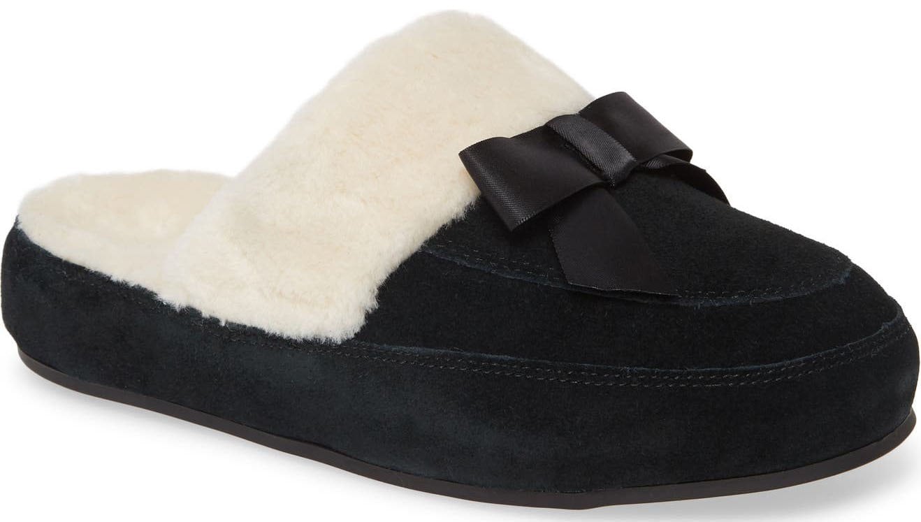 The Vionic Nessie is an easy slip-on slipper that has the label's signature orthotic footbed for support and comfort