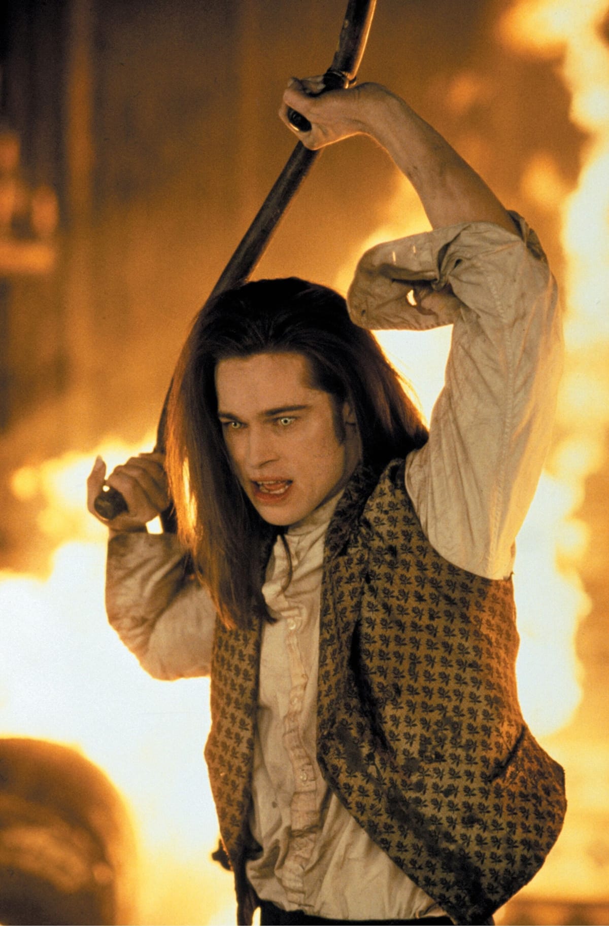 Brad Pitt as Louis de Pointe du Lac in Interview with the Vampire
