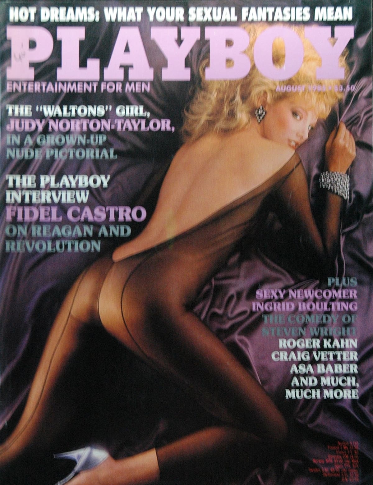 The Waltons star Judy Norton posed nude in Playboy magazine in 1985