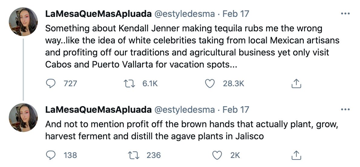 Kendall Jenner faces backlash on social media over her 818 Tequila business venture