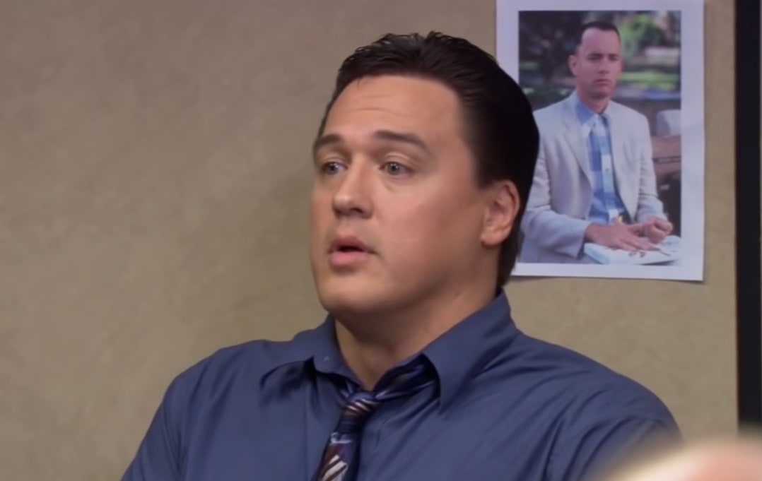 Mark York as property manager Billy Merchant in NBC's The Office