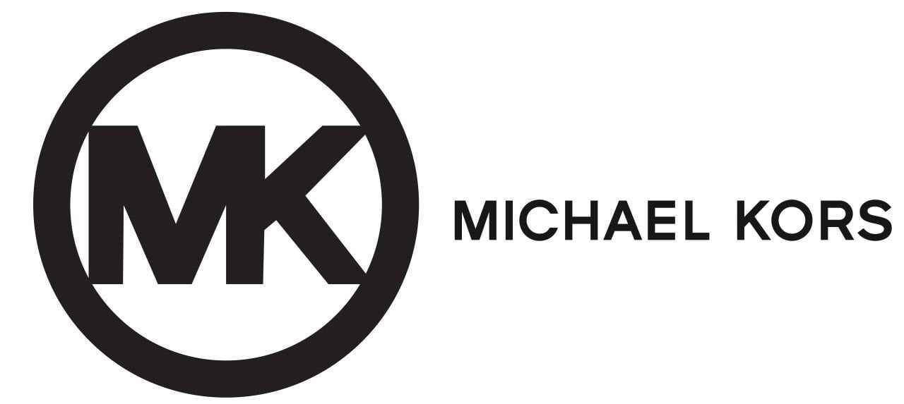 Michael Kors' original circular logo with MK monogram inside was introduced in 1981, while the wordmark monochrome logo was first seen in 2006