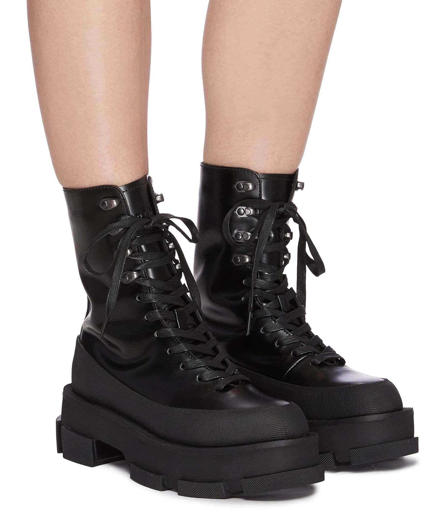 Both's Gao combat boots are crafted from spazzolato leather with rubber trims