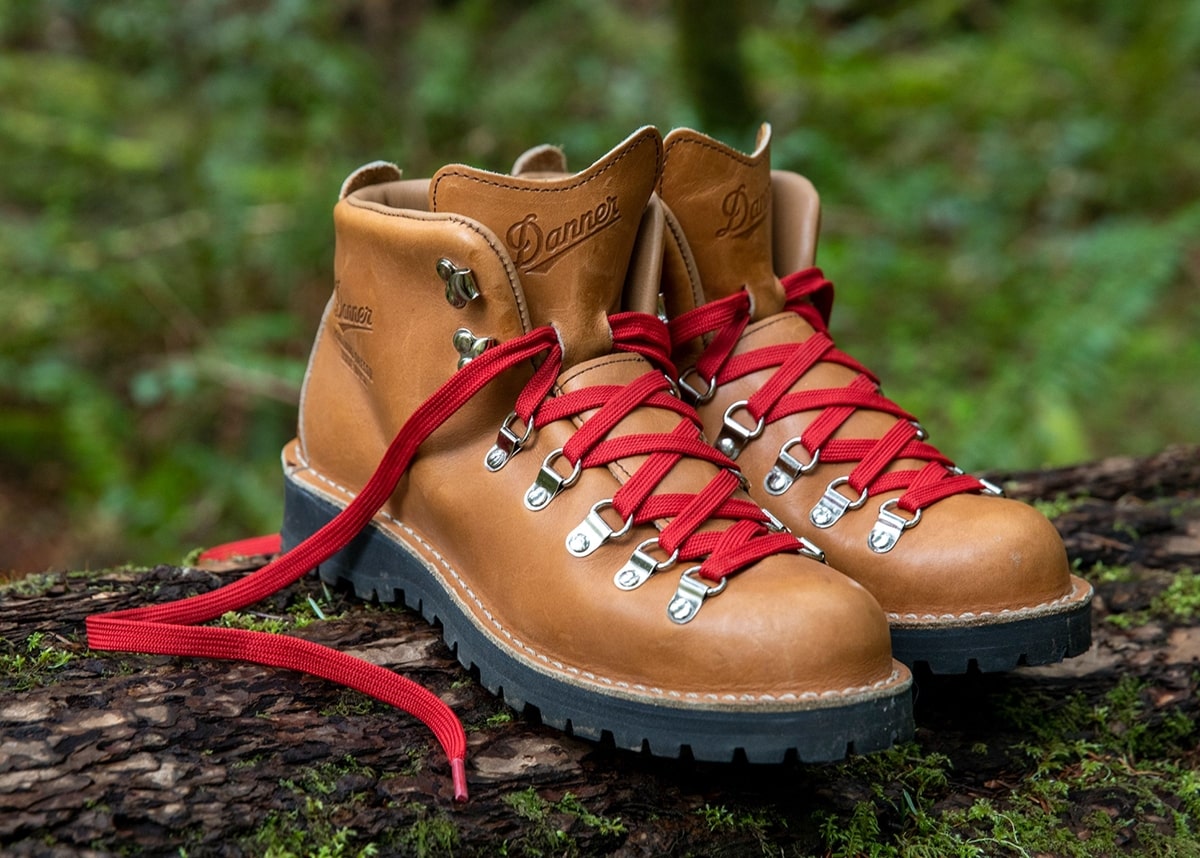 Danner's popular Mountain Light hiking boot is built by hand in Portland, Oregon