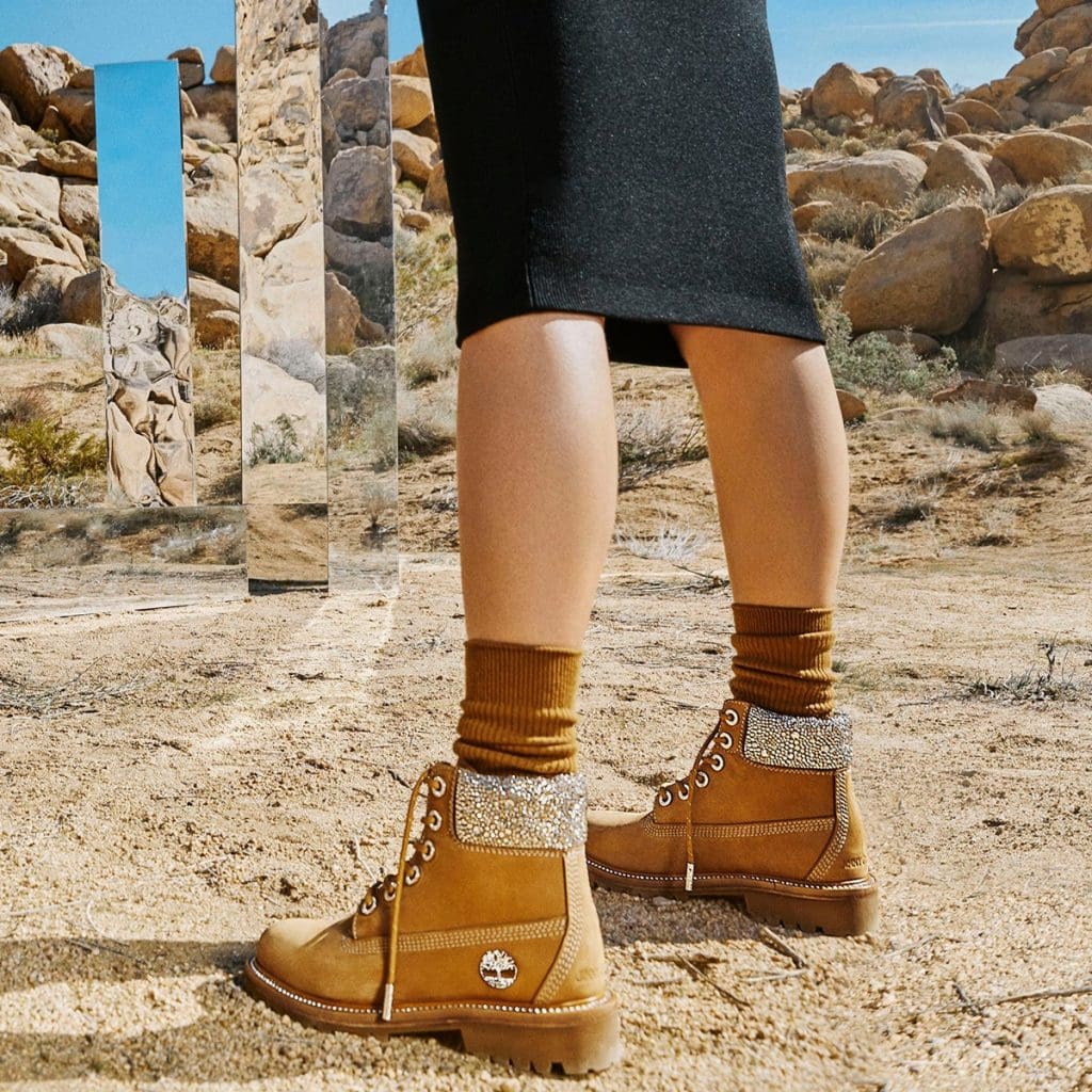 The Jimmy Choo X Timberland Collaboration Is Utilitarian Glam