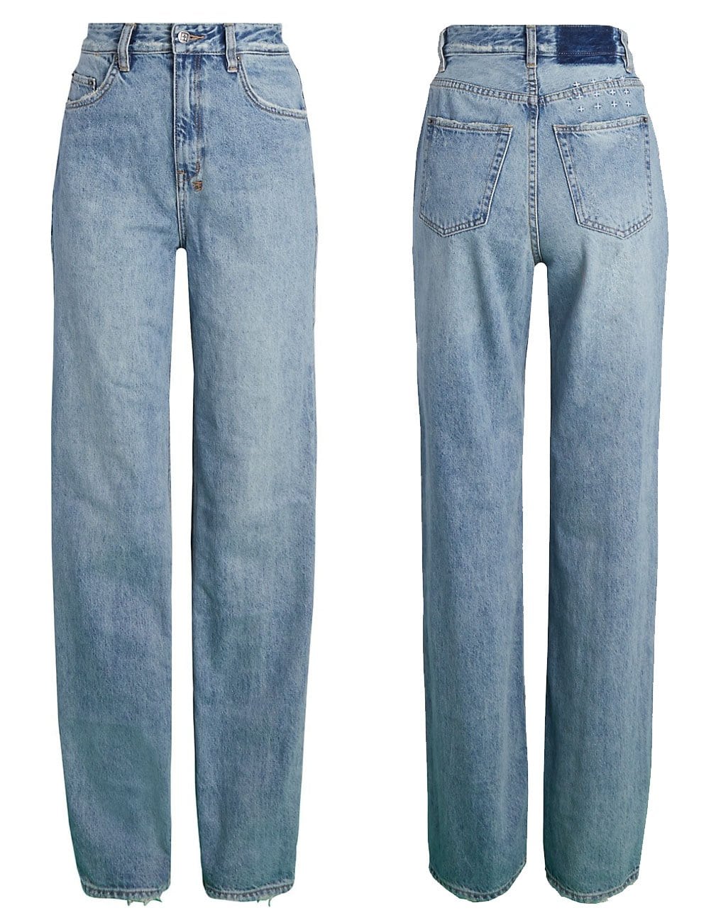 The Playback Karma is a '90s-inspired relaxed straight-leg denim jean with an ultra high waist and five-pocket