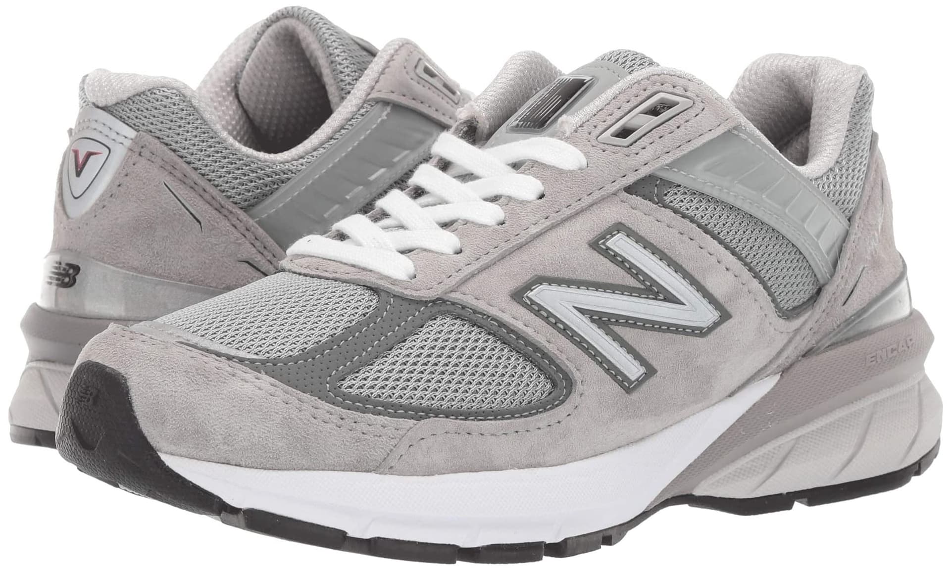 Designed for neutral runners, the New Balance 990V5 shoes features a timeless silhouette incorporated with modern technology