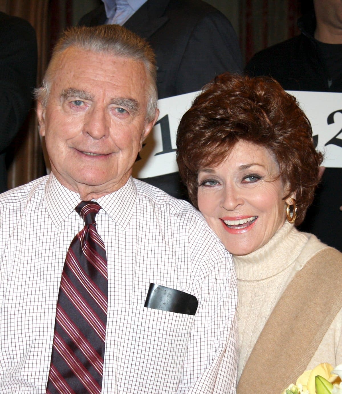 Beloved actor Raymond MacDonnell, best known for his role as Dr. Joe Martin on the daytime soap opera All My Children, pictured with his on-screen wife Lee Meriwether