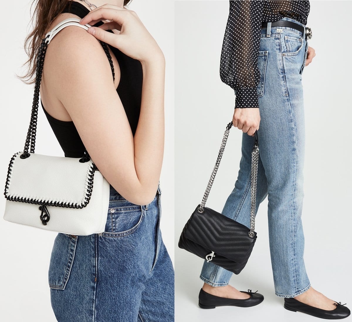 Rebecca Minkoff's understated Edie crossbody bag is the perfect way to accentuate everyday ensembles