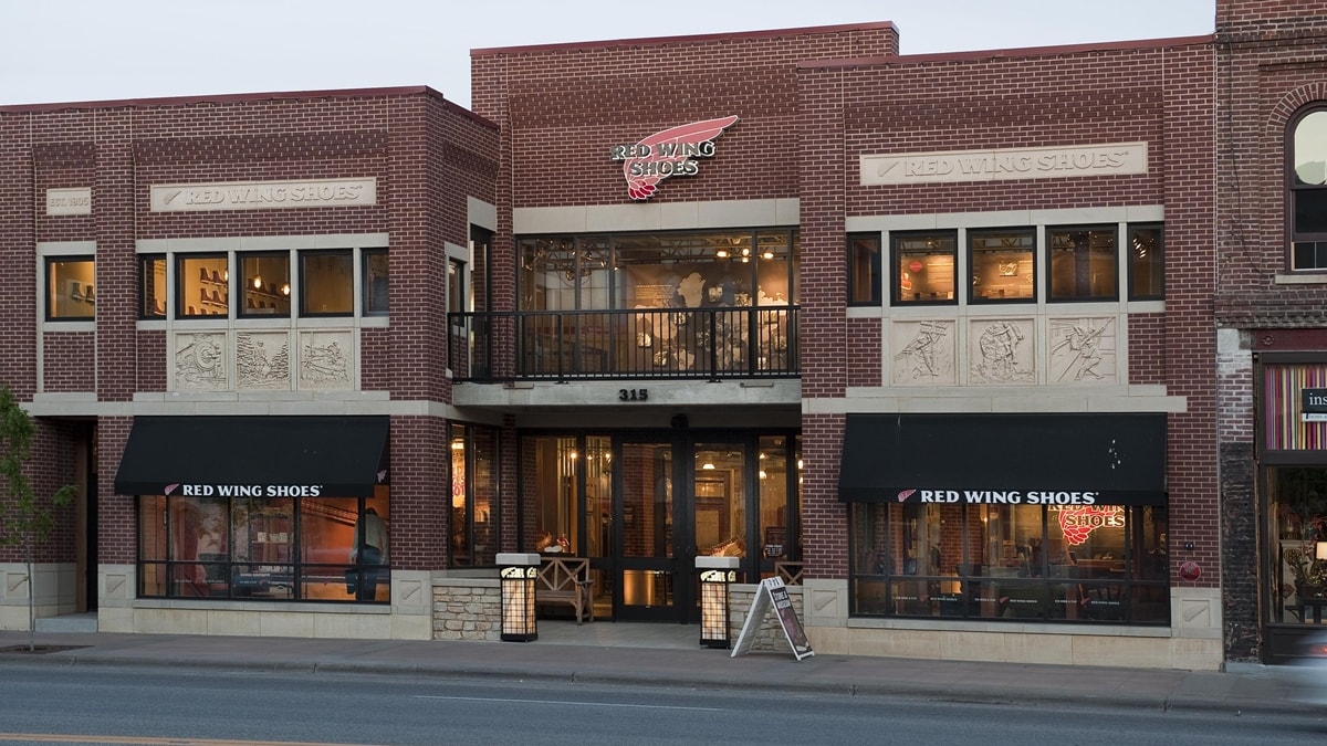 Red Wing Shoe Company is a family-owned business that was founded in Red Wing, Minnesota in 1905