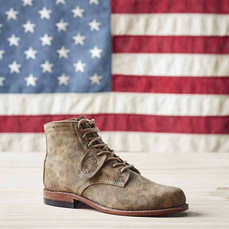 Wolverine's iconic 1000 Mile boot is handcrafted in the USA