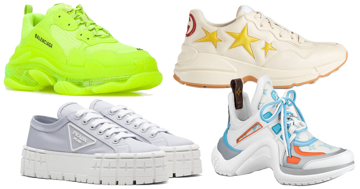 How Chunky Sneakers Conquered the Fashion World (and Your Closet)