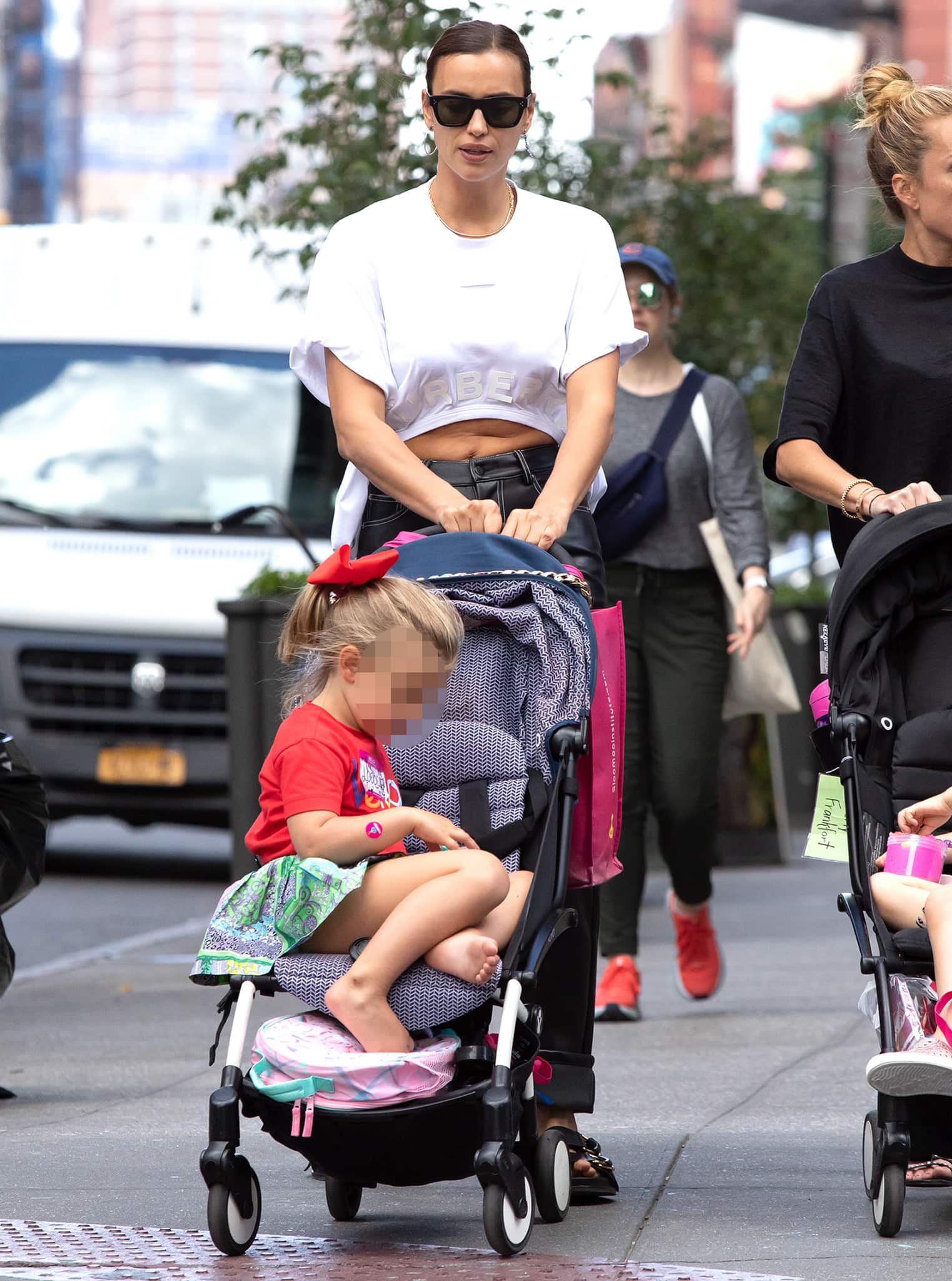 Irina Shayk takes daughter Lea to SlooMoo Institute on June 23, 2021