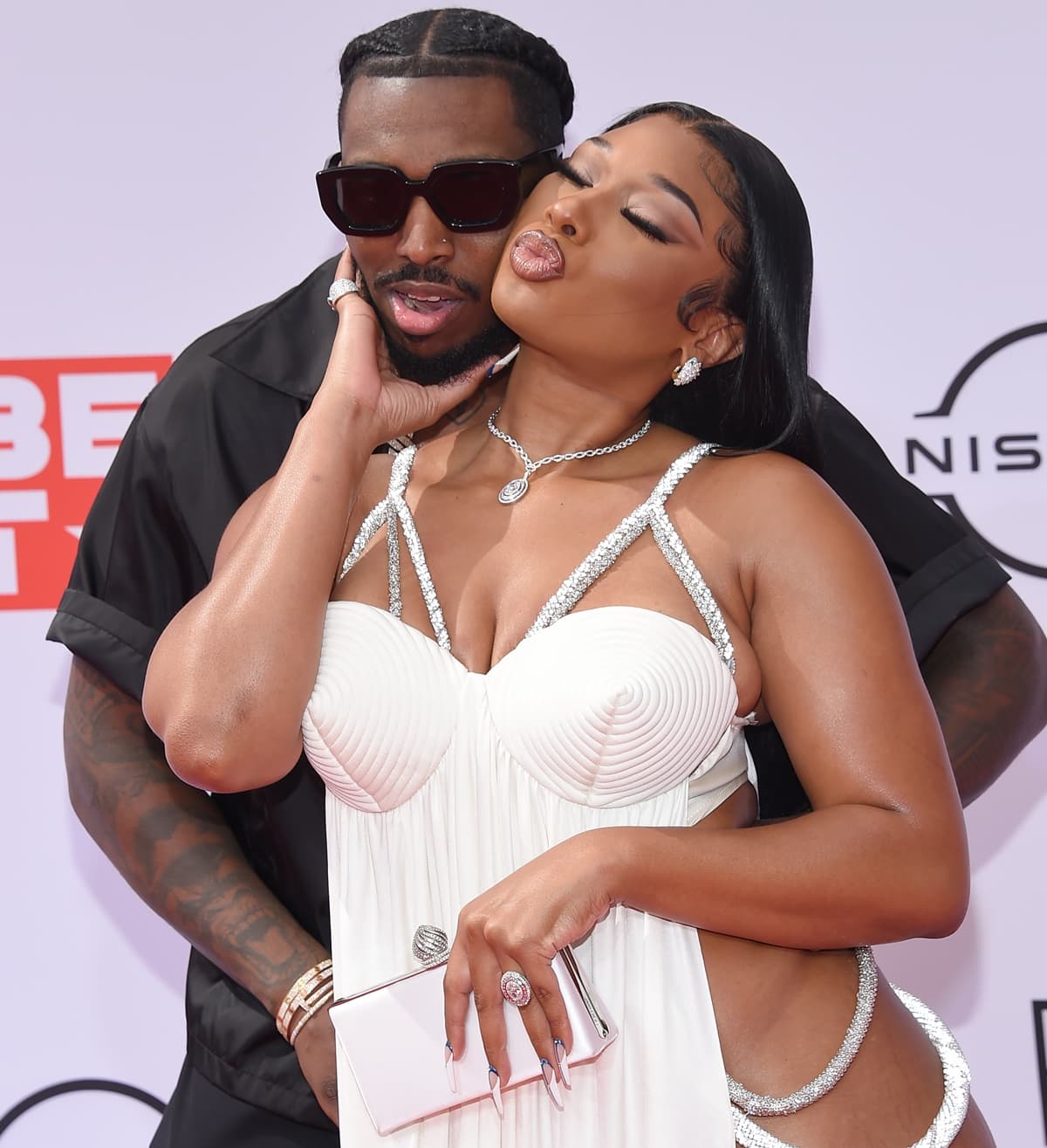 Megan Thee Stallion started dating fellow rapper Pardison Fontaine in February 2021