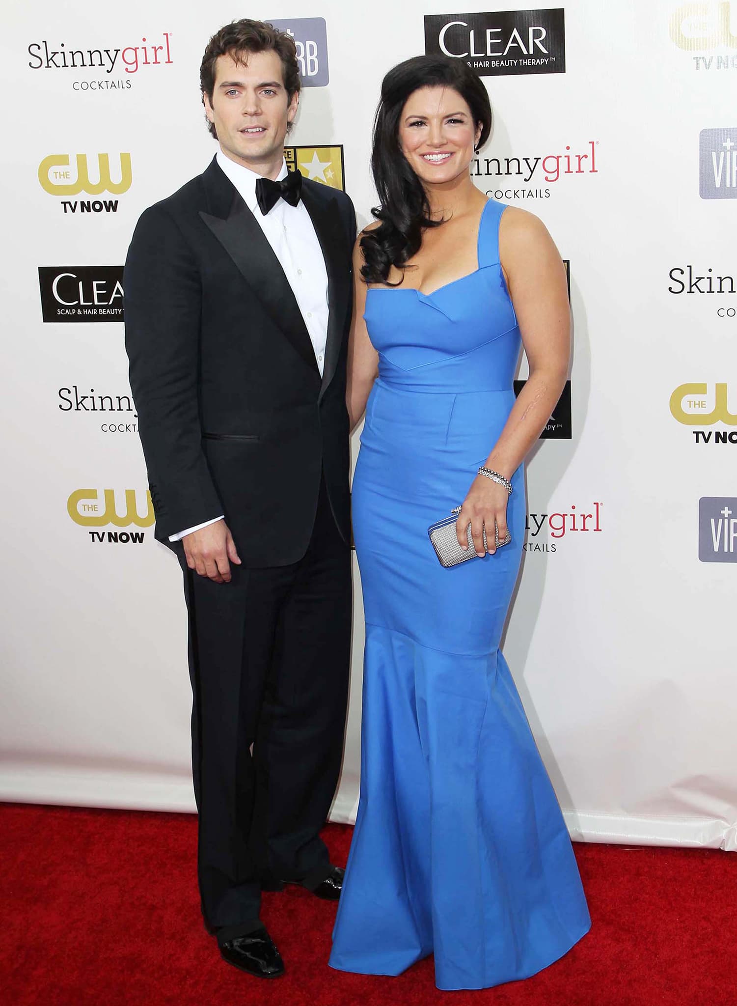 Henry Cavill and Gina Carano, pictured at the 18th Annual Critics