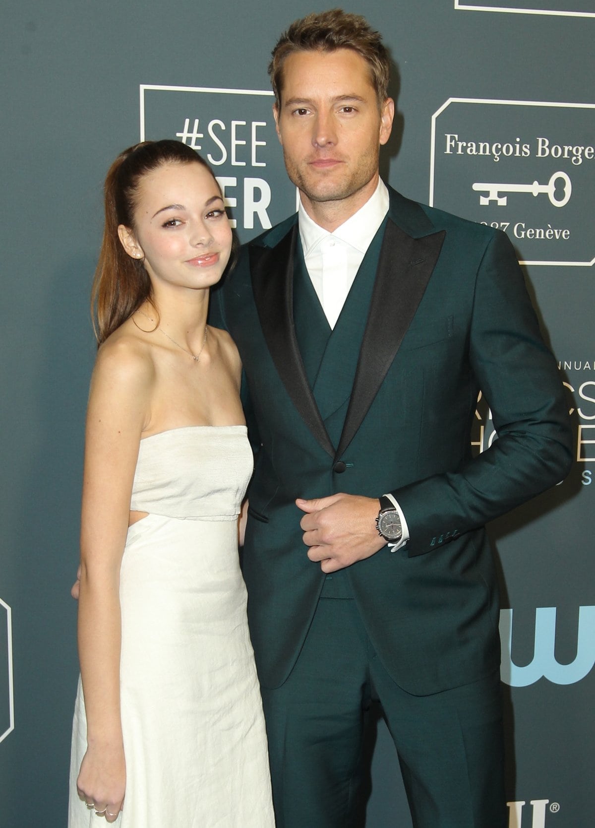 Born on July 3, 2004, Isabella Justice Hartley (L) is the daughter of Justin Hartley and his Passions co-star, Lindsay Korman