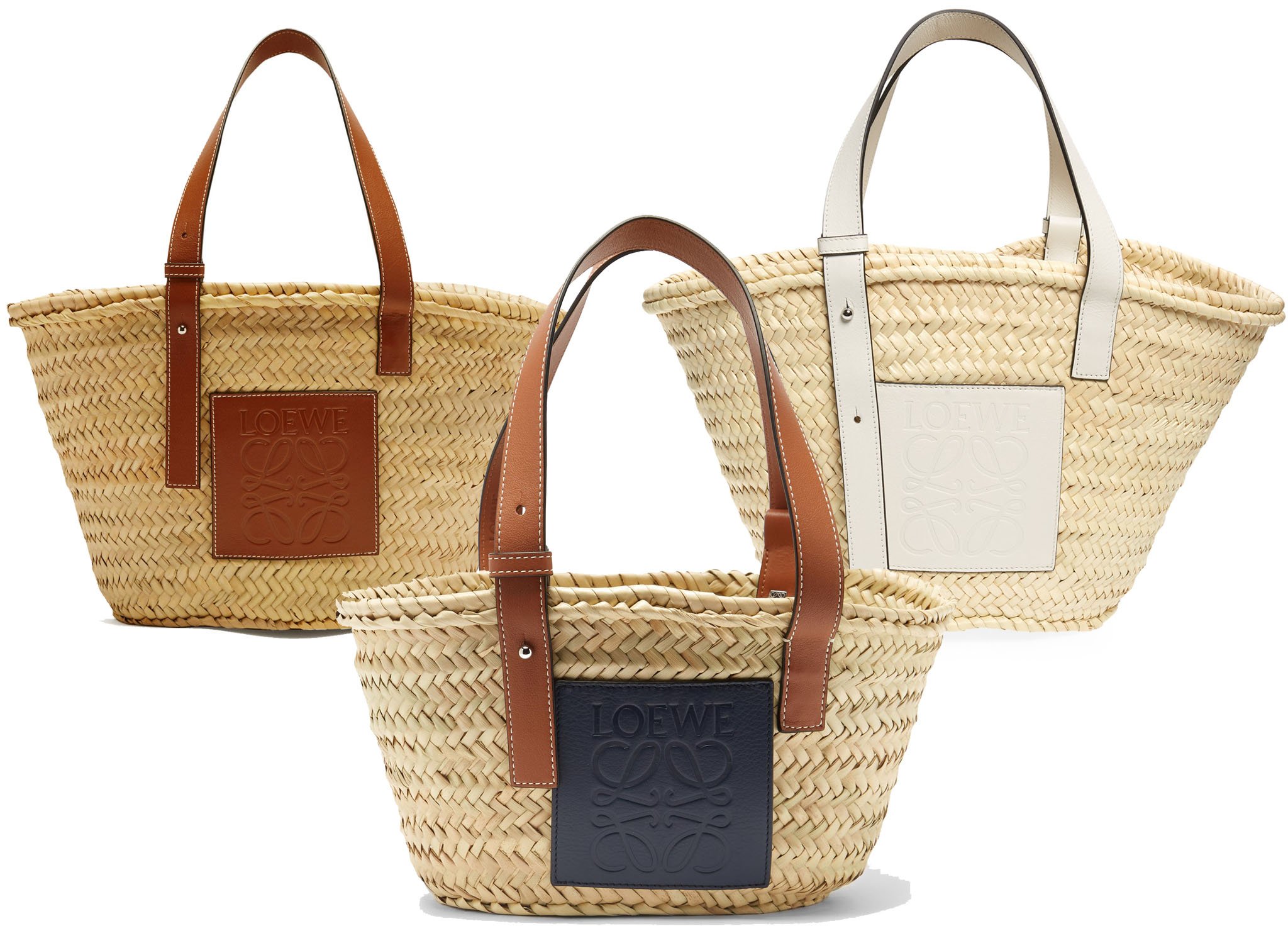 Loewe is known not only for its fine leather goods but also for its basket woven bags