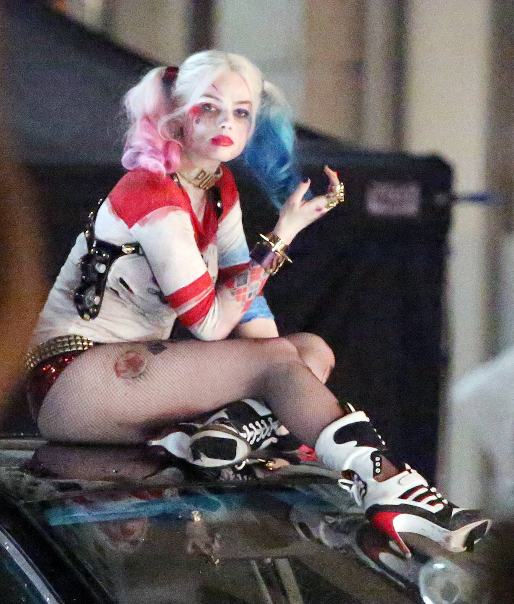 Margot Robbie as Harley Quinn in 2016's Suicide Squad, 2020's Birds of Prey, and 2021's The Suicide Squad