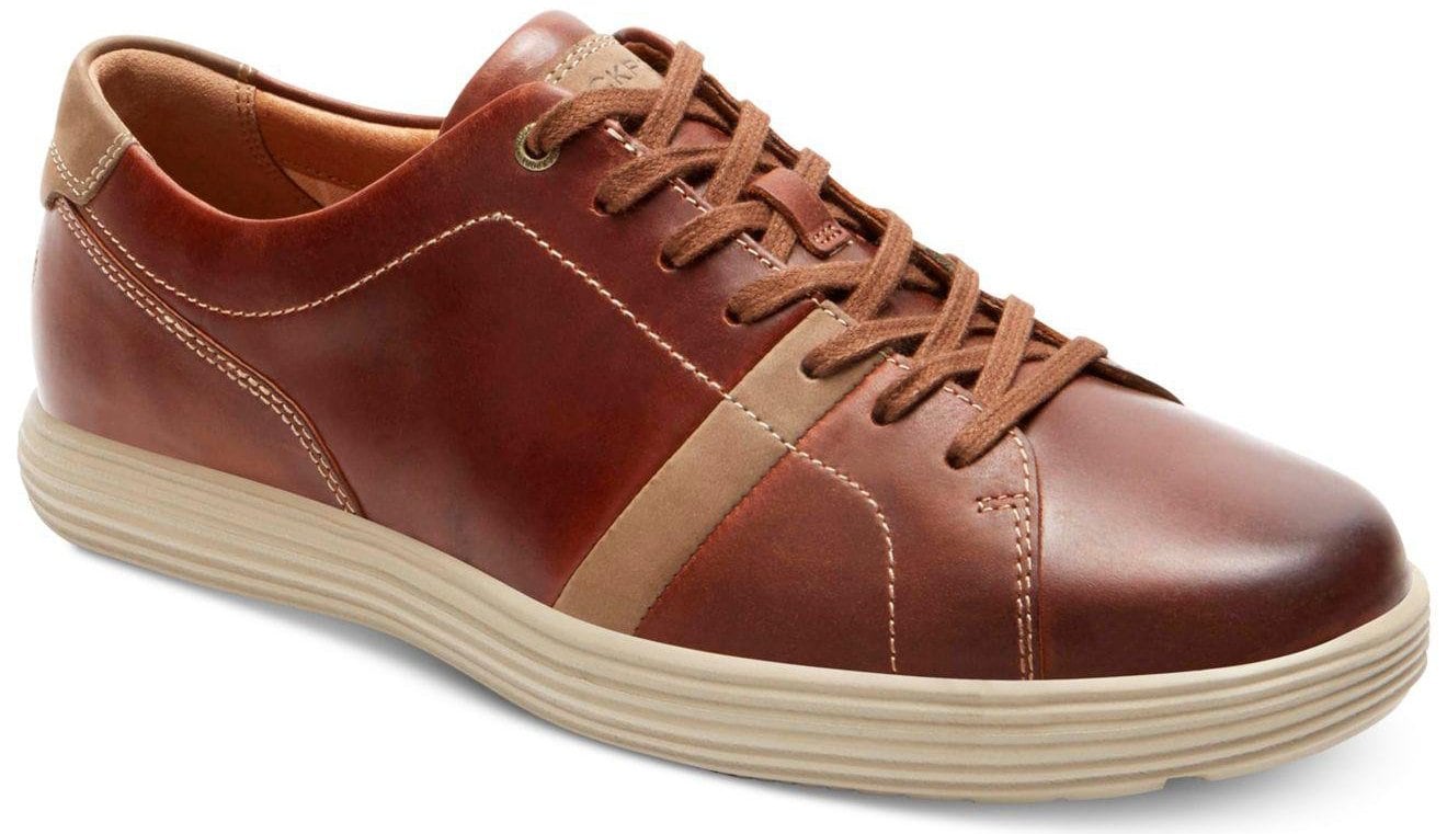The Thurston Plain Toe is a casual dress shoe that provides the comfort of a sneaker