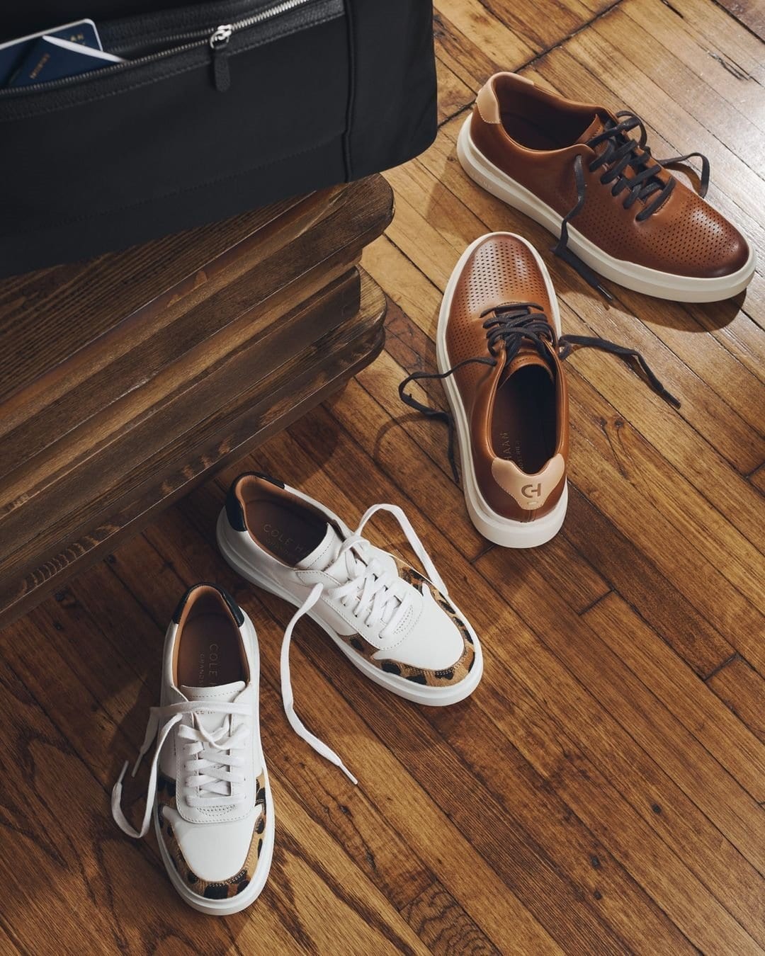 Cole Haan is famous for its comfy and breathable GrandPrø Rally sneakers