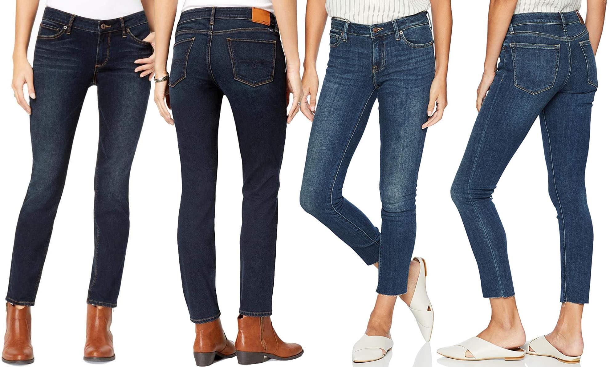 The Lolita low-rise skinny shapes the backside and is ideal for those with a short torso who love a curvy look