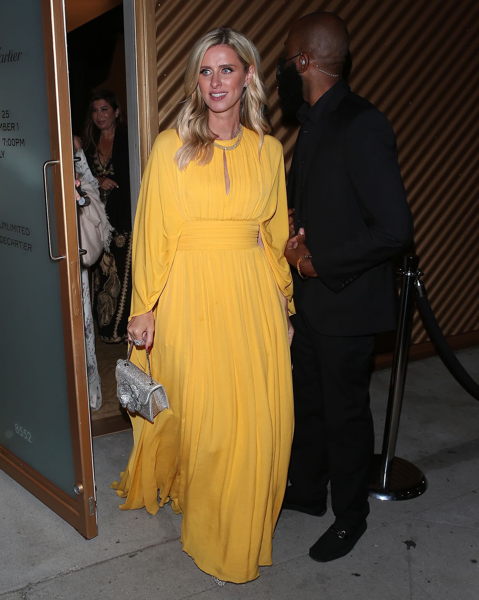 Nicky Hilton leaving Cartier's Clash de Cartier event in West Hollywood on August 25, 2021