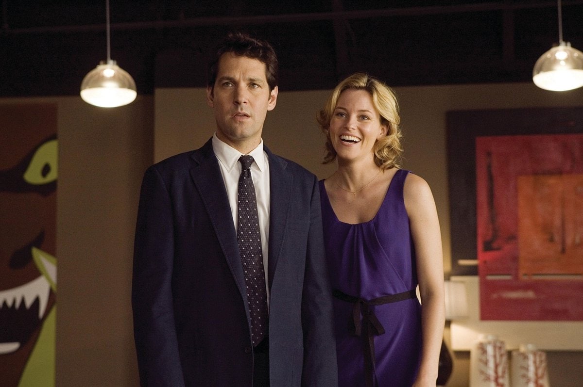 Paul Rudd as Danny and Elizabeth Banks as Beth in the 2008 American comedy film Role Models