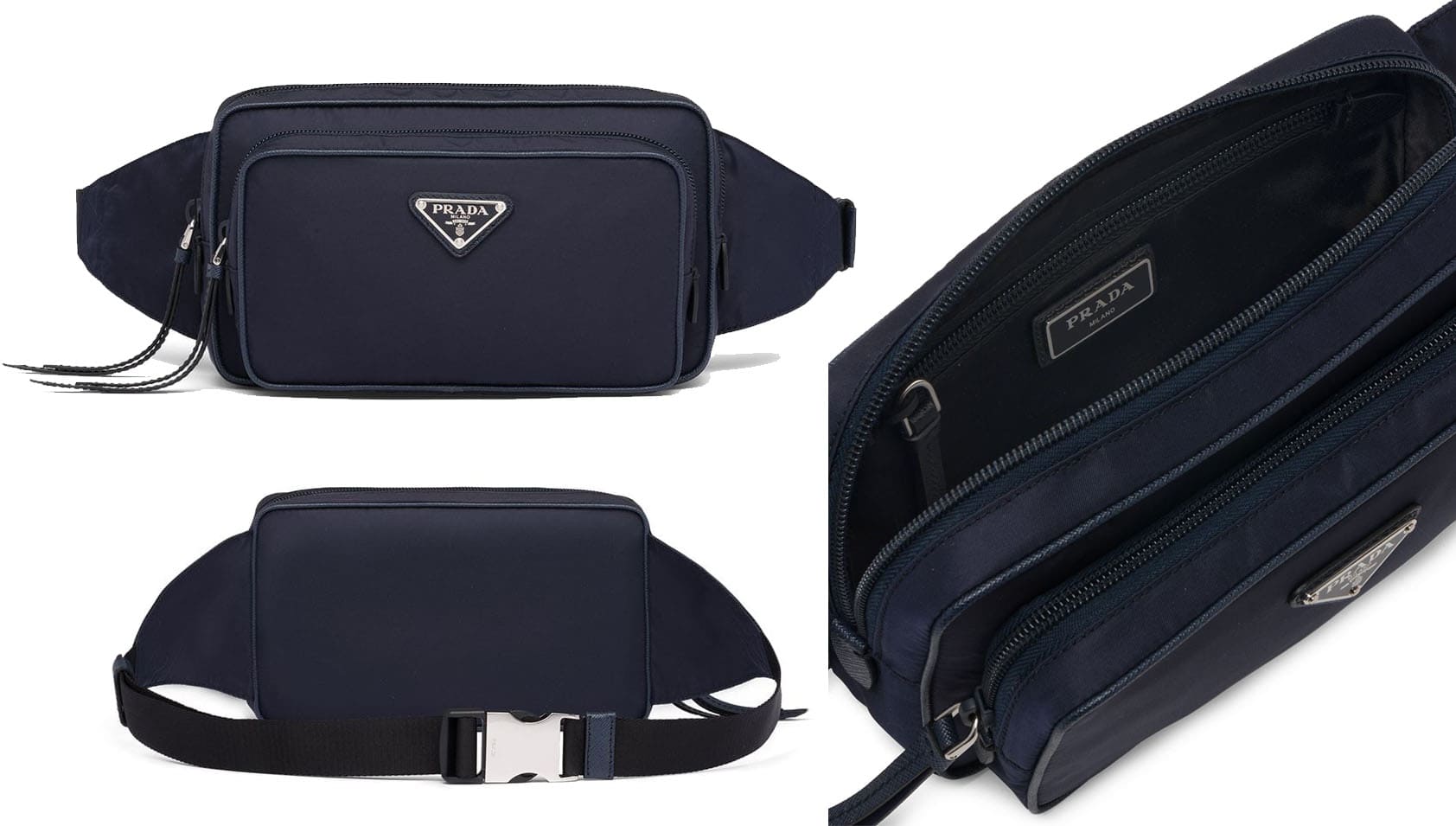 Belt bags is used to carry daily essentials and are usually worn around the waist using a belt-like strap with a triple-glide slide