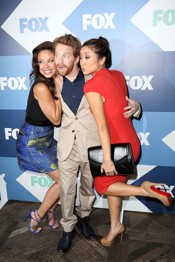 Vanessa Minnillo Lachey, Seth Green, and Brenda Song