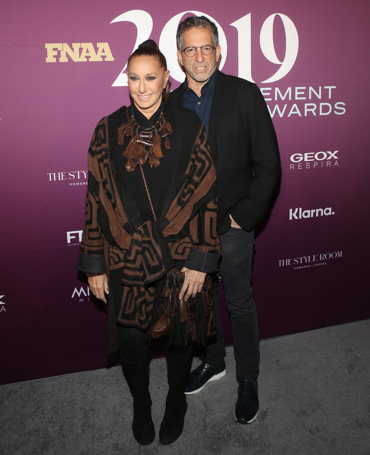 Donna Karan and Kenneth Cole attend the 2019 FN Achievement Awards
