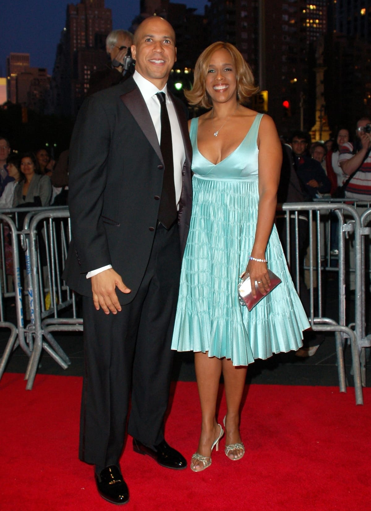 Gayle King and her good friend Cory Booker attend TIME Magazine's 100 Most Influential People 2007
