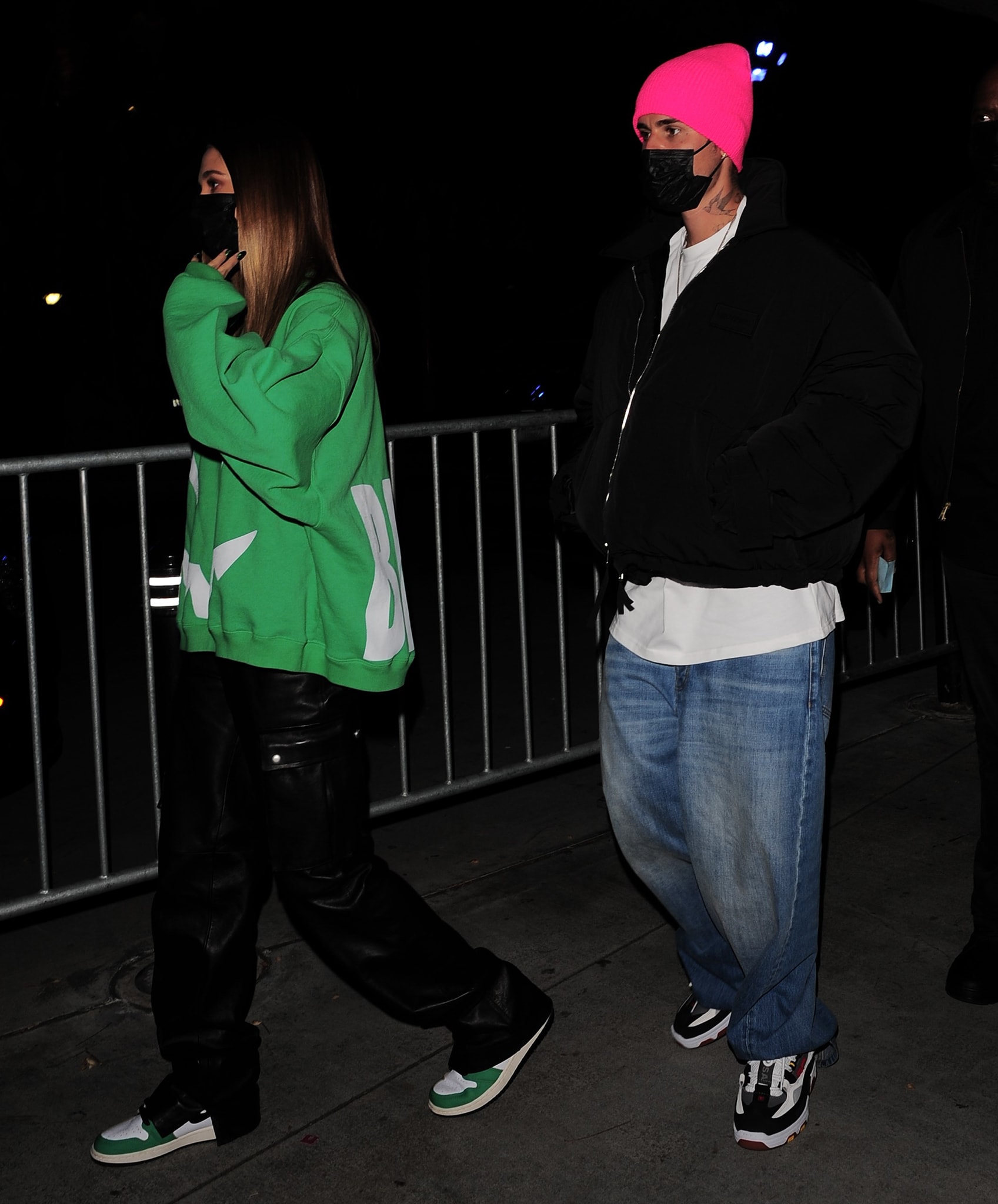 Hailey Bieber and Justin Bieber watch a Lakers game amidst her uncle Alec Baldwin's accidental shooting incident that killed cinematographer Halyna Hutchins