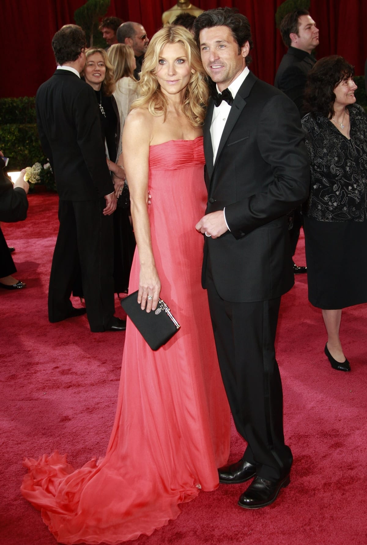 Actor Patrick Dempsey and his wife Jillian Fink