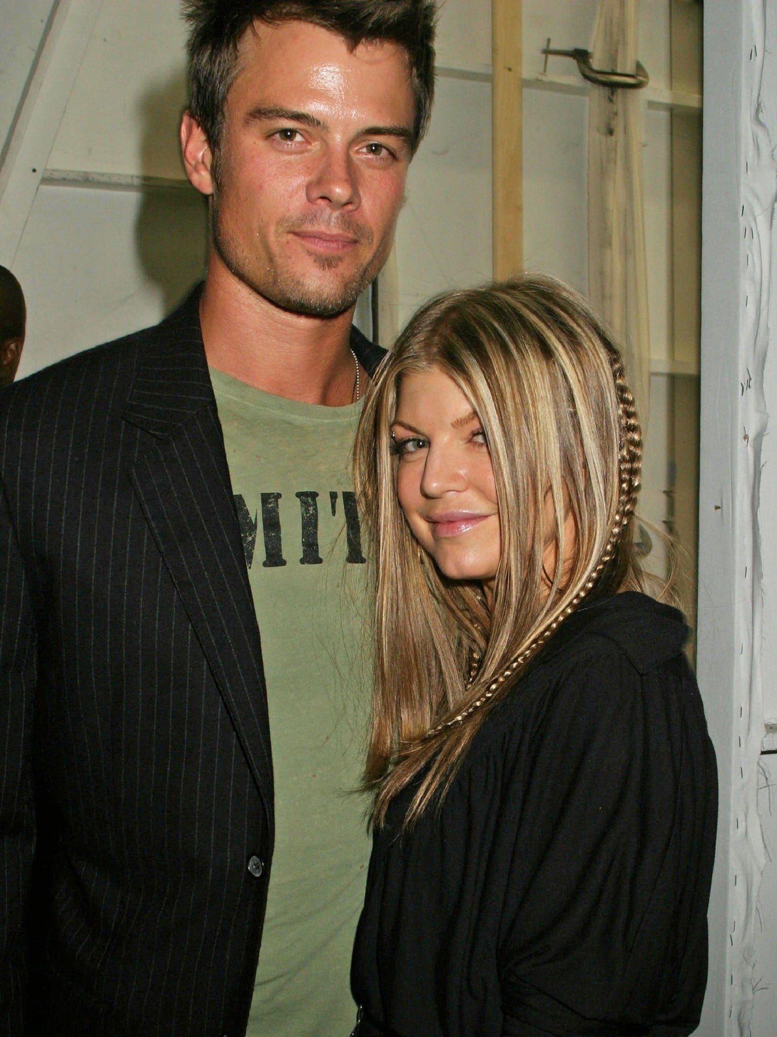 Josh Duhamel and Fergie, aka Stacy Ferguson, met when Black Eyed Peas made a cameo in Josh's NBC series Las Vegas