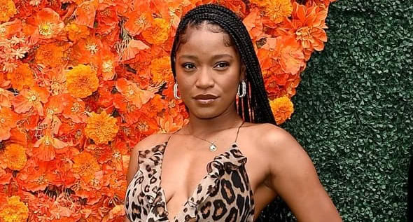 keke palmer orange dress Keke Palmer on Her Career, Dating and Her Love of Memes