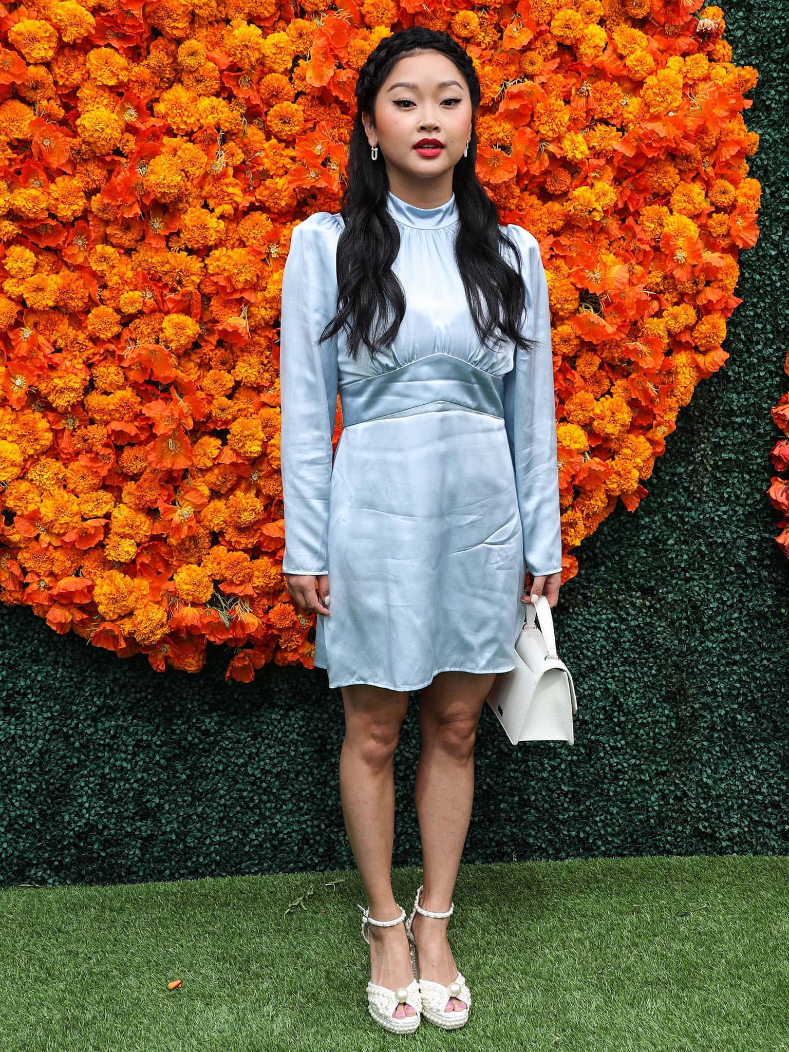 Lana Condor at the Veuve Clicquot Polo Classic Los Angeles 2021 held at the Will Rogers State Historic Park on October 2, 2021