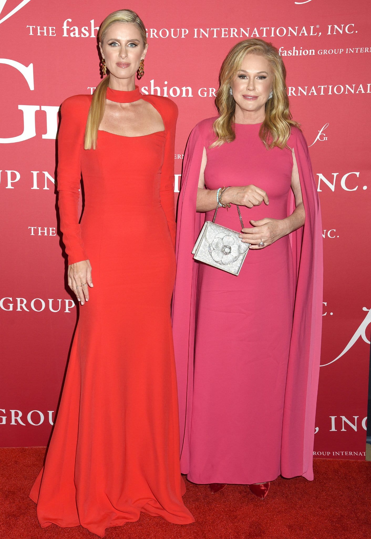 Nicky Hilton and mother Kathy Hilton at FGI's 2021 Night of Stars at Cipriani South Street on October 13, 2021