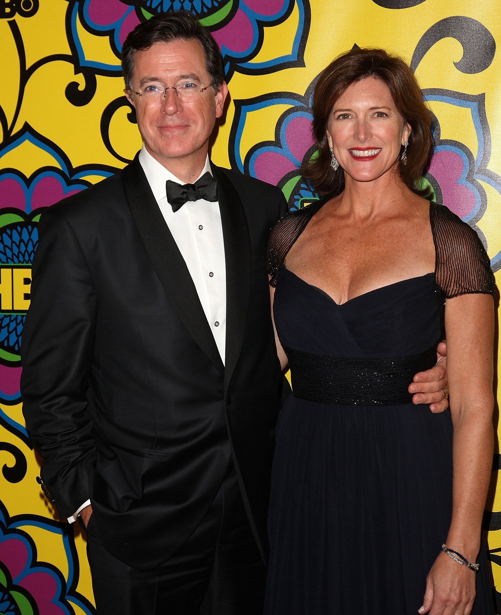 Stephen Colbert said that from the moment he saw Evelyn, he knew he was going to marry her