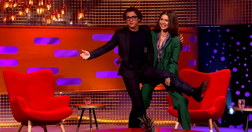 Tom Holland and Zendaya joked about their height difference during a joint interview on “The Graham Norton Show”