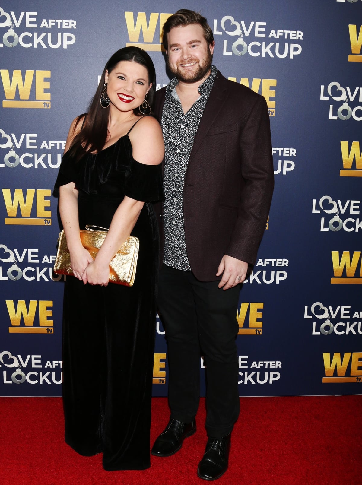 Amy Duggar (L) and Dillon King arrive at WE tv's Real Love: Relationship Reality TV's Past, Present & Future event