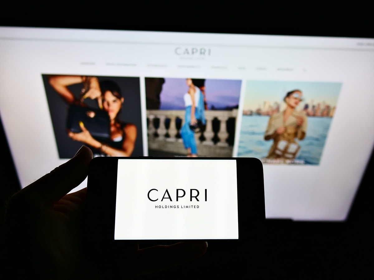Capri Holdings is the holdings company of Versace, Michael Kors, and Jimmy Choo