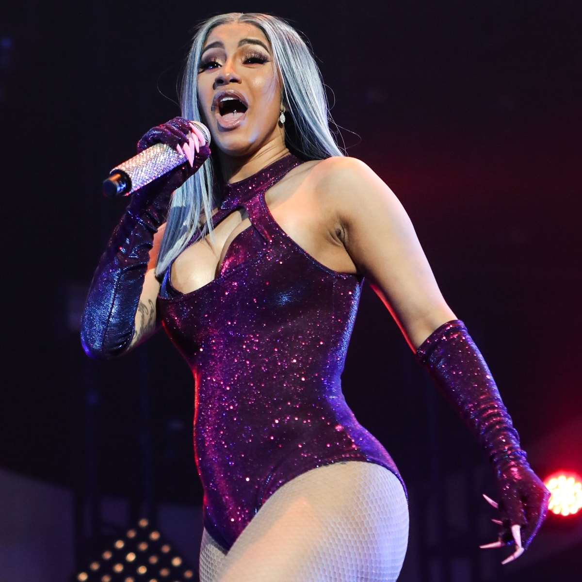 Cardi B sings about Christian Louboutin's red sole shoes in her breakout hit "Bodak Yellow"