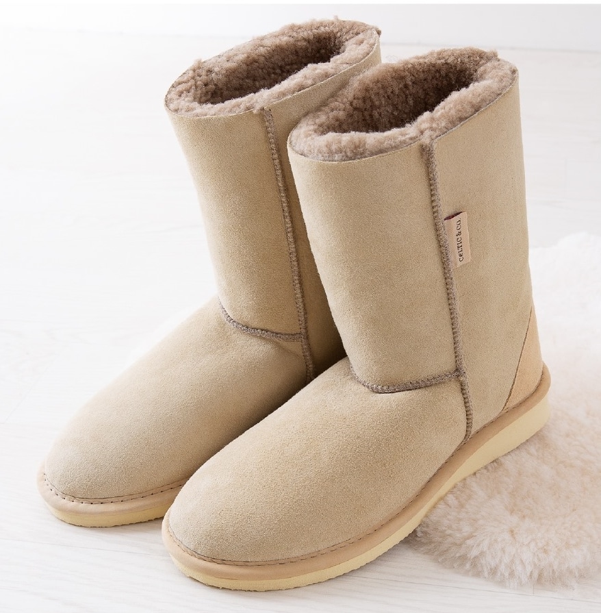 Celtic & Co. is a luxury British brand famous for shearling boots and slippers that are crafted by hand in their workshop in Cornwall